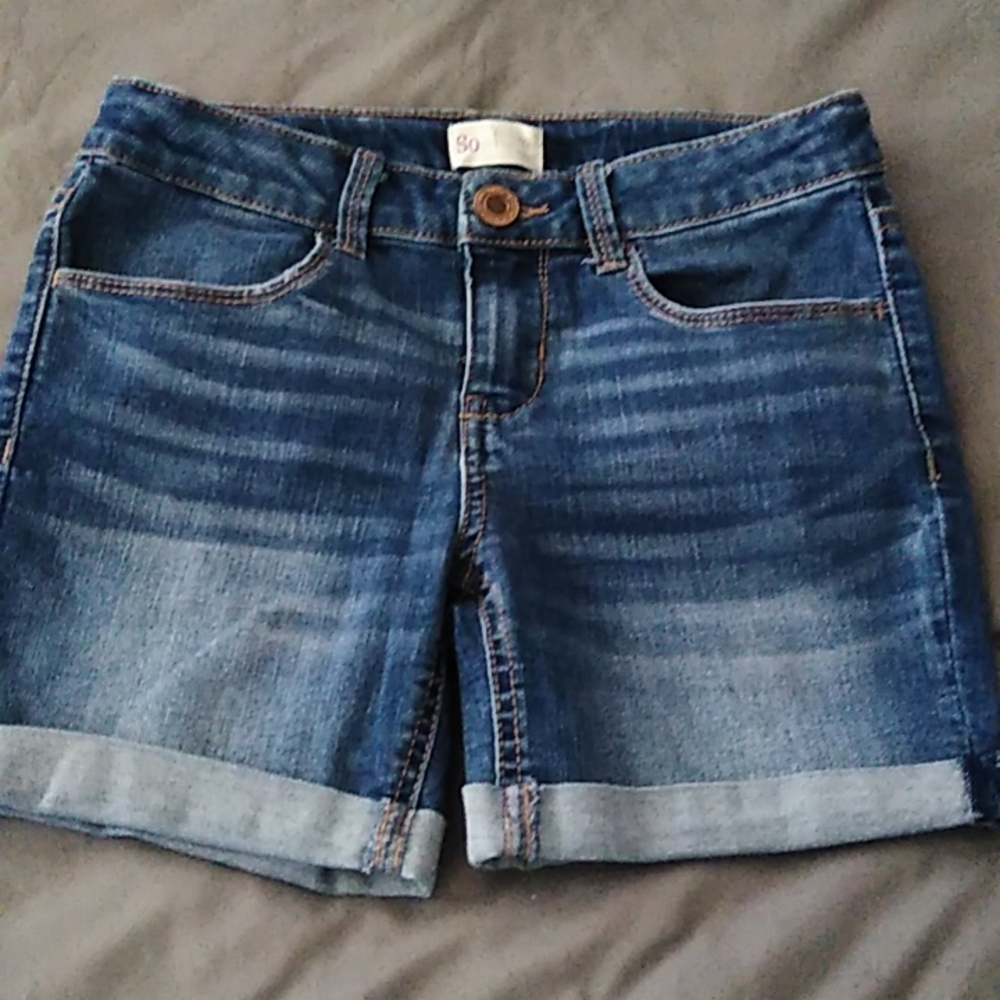 Girls Jean Shorts.